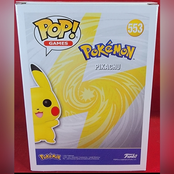 Pikachu gamestop exclusive funko # 553 (nib) - Picture 7 of 7